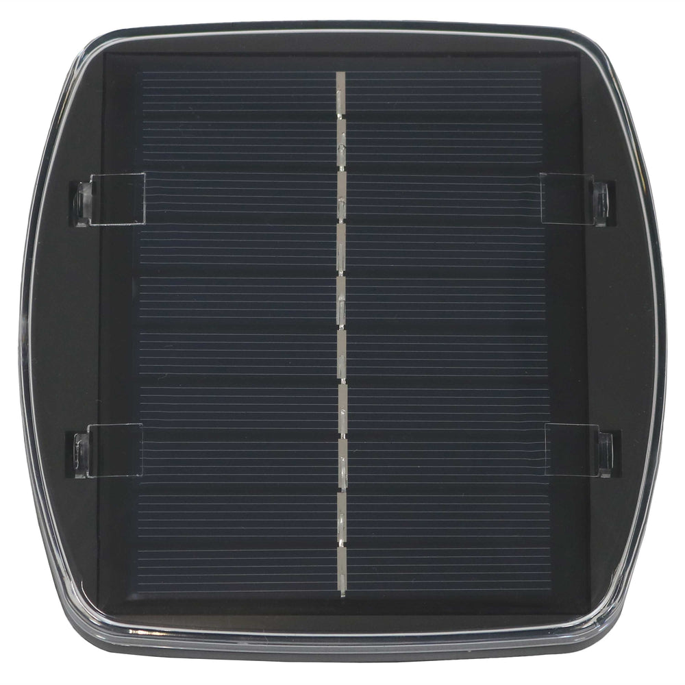 Sunnydaze 10 ft Solar Offset Patio Umbrella vent detail