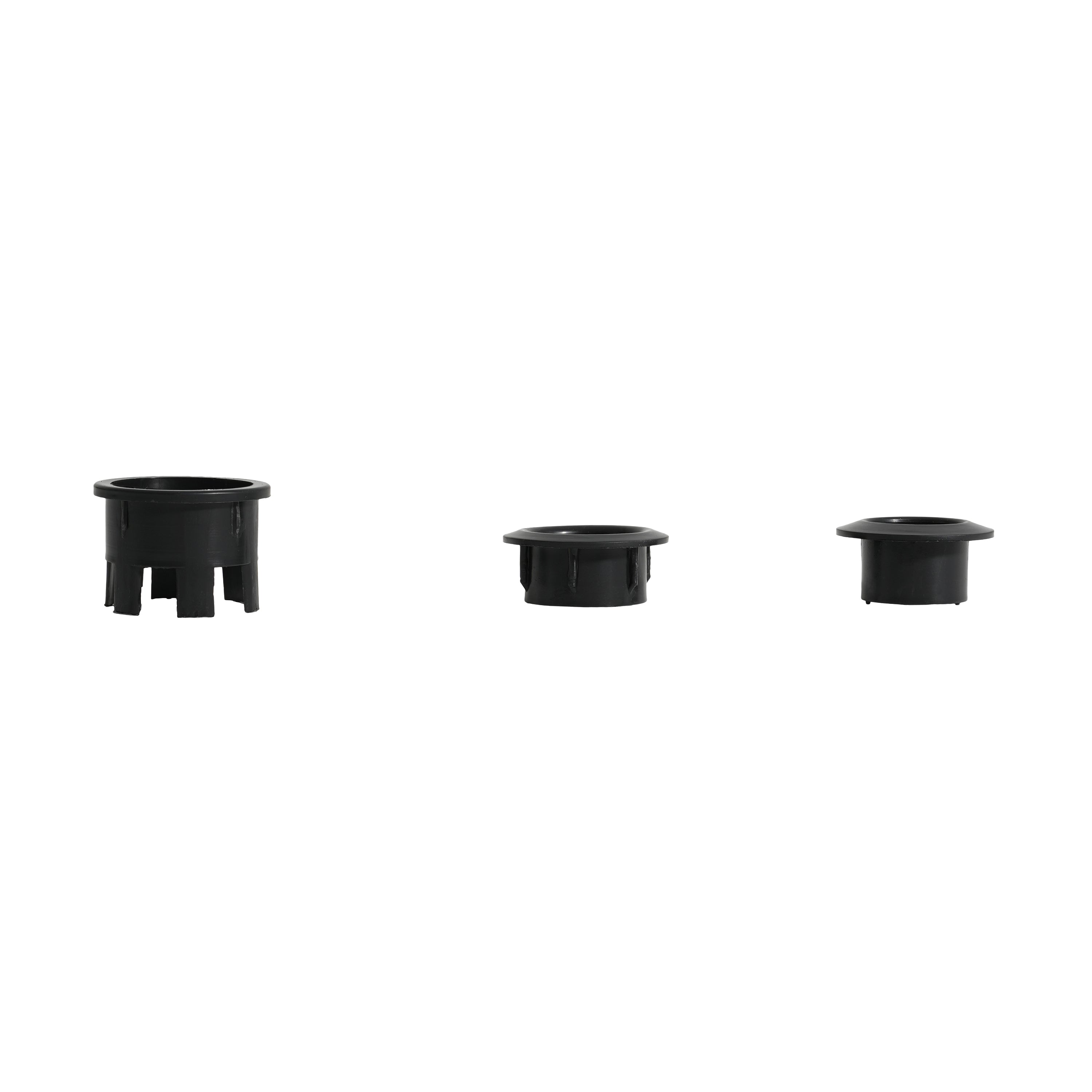 Patio Umbrella Base Square Concrete Resin Black 114 LB 22x22x14 In
