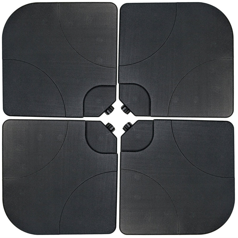 Sunnydaze Cantilever Offset Umbrella Base Plate Weights Square product shot