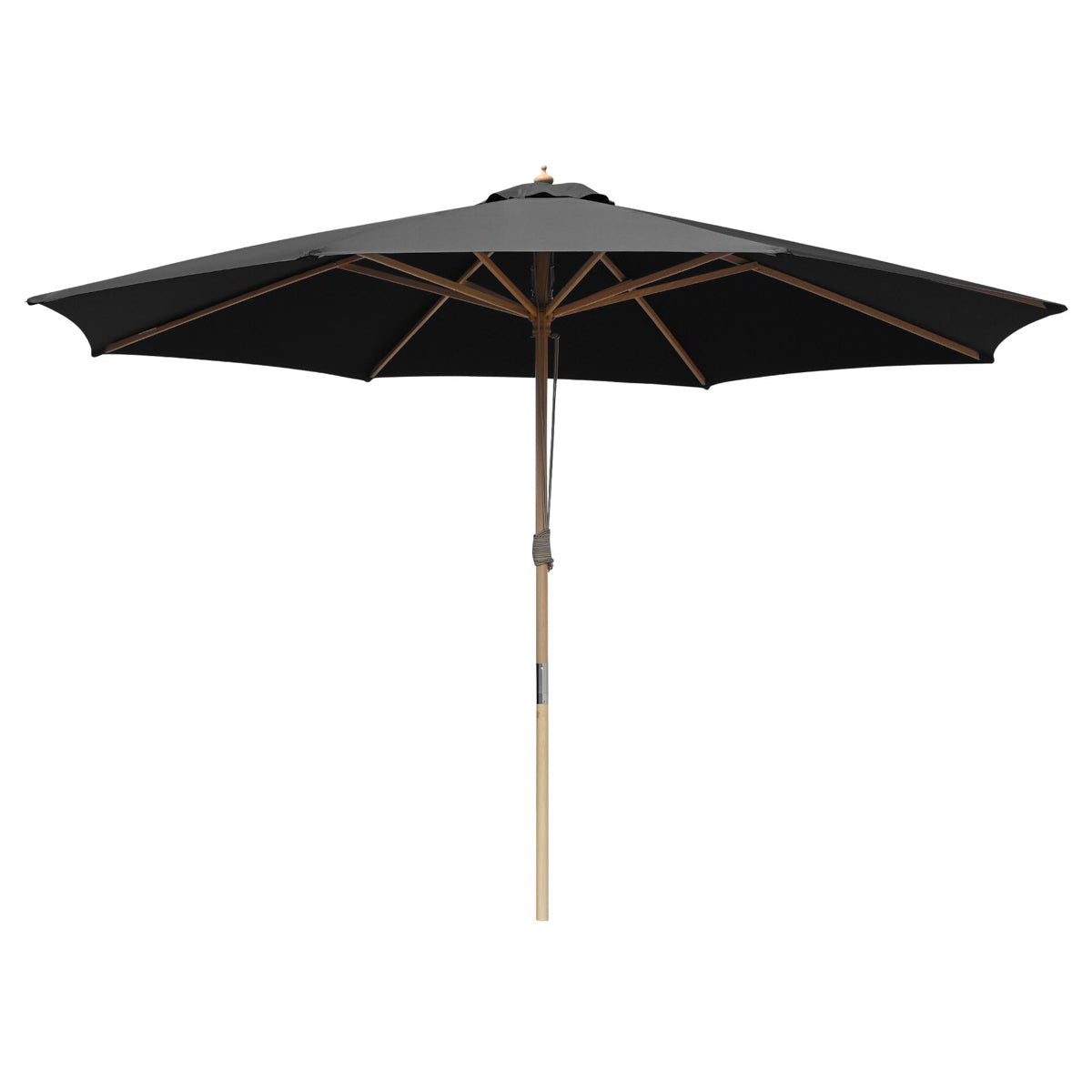 13ft Patio Wood Market Umbrella Multiple Colors