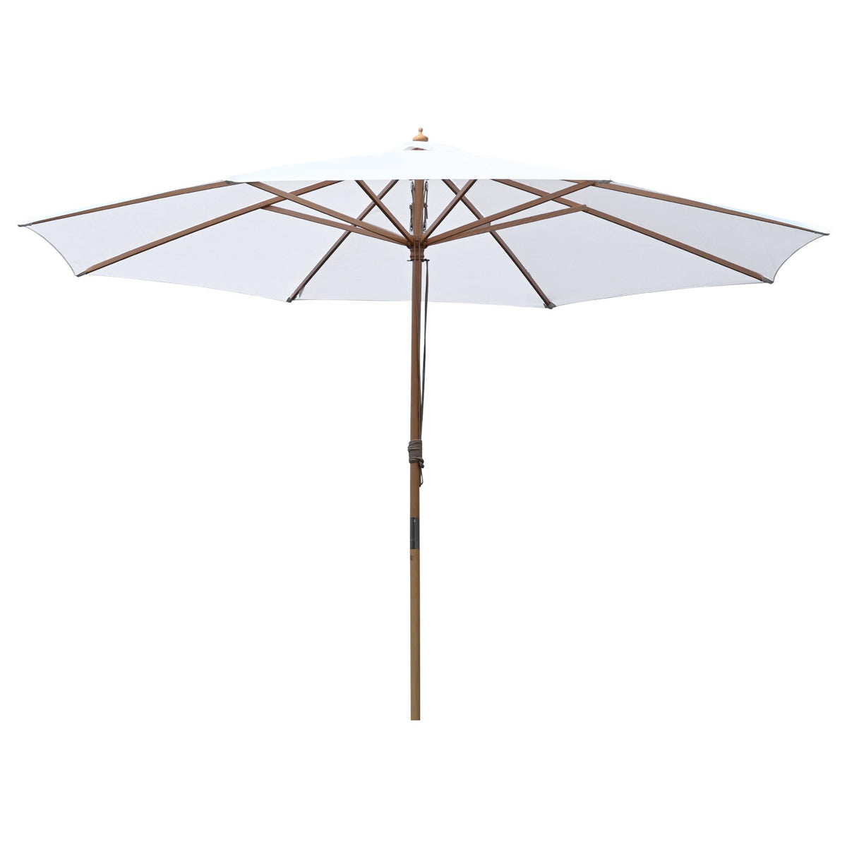 13ft Patio Wood Market Umbrella Multiple Colors