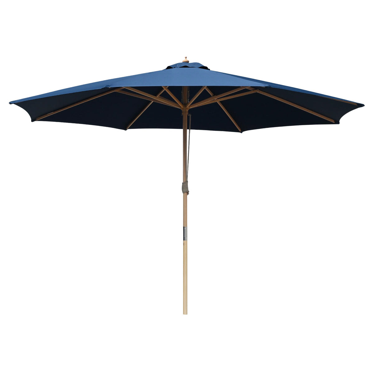 13ft Patio Wood Market Umbrella Multiple Colors